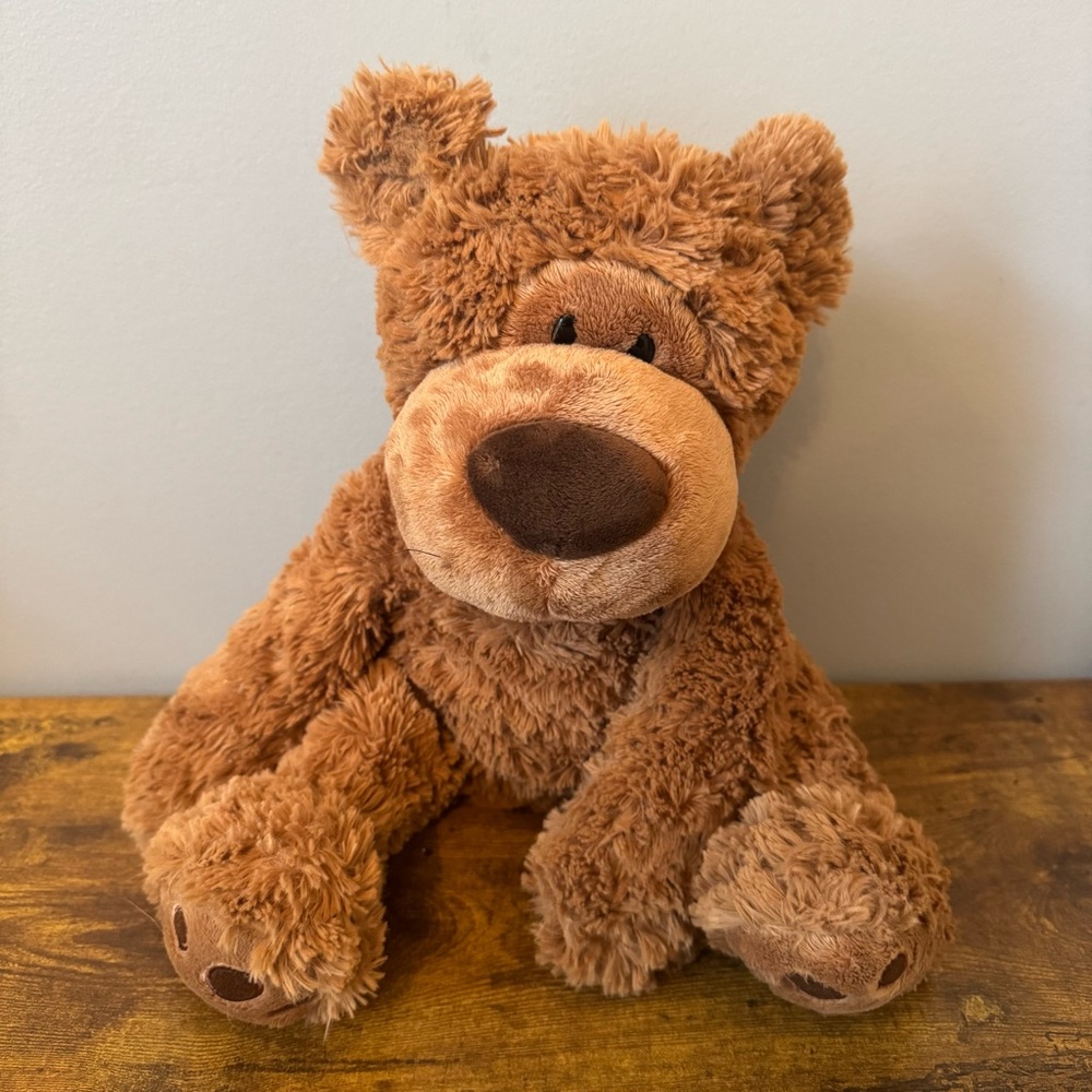 GUND Grahm Teddy Bear Plush 15” Large‎ Brown Soft Stuffed Animal